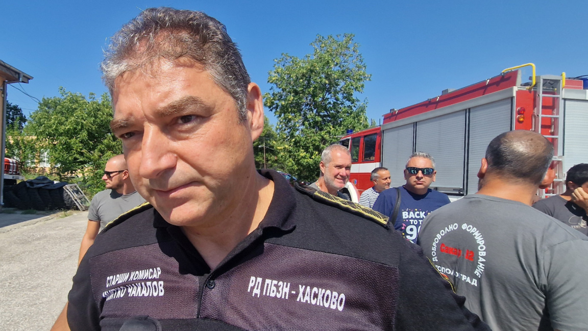 Haskovo’nun 4 köyün çevresindeki yangına 13 yaşında bir çocuk neden oldu