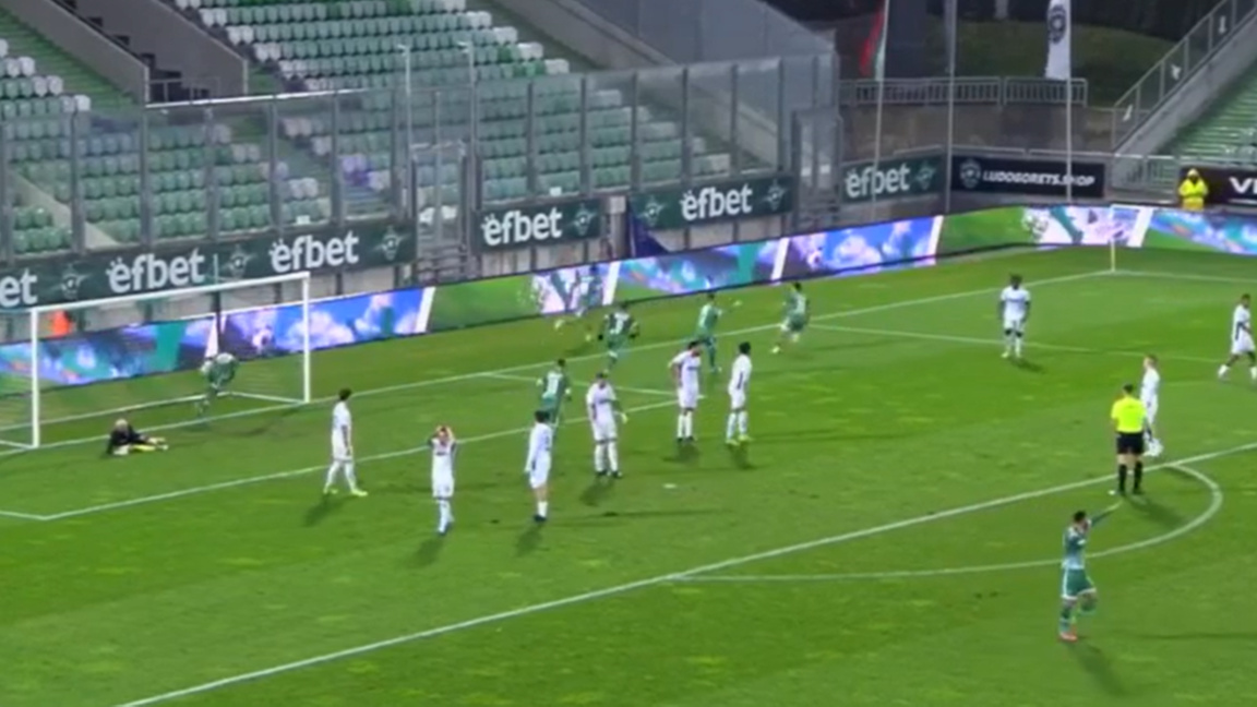 "Берое" поведе, но допусна загуба в края на срещата в Разград