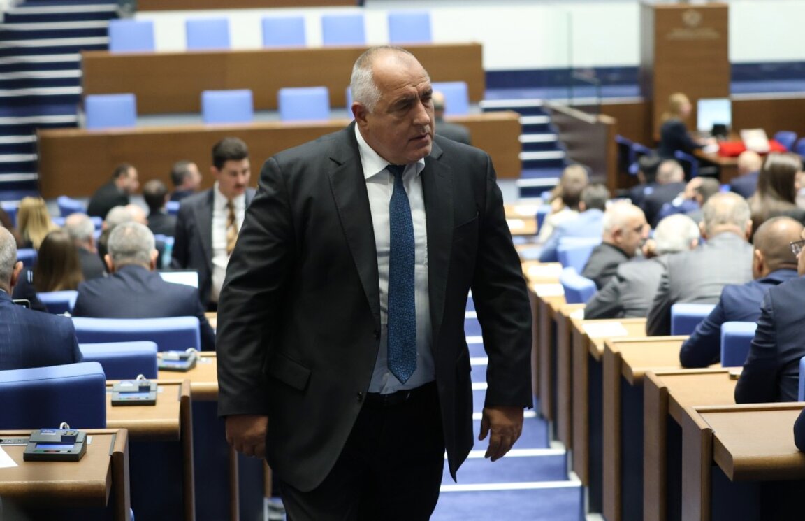 Бойко Борисов в НС, 13 ноември 2024 г.