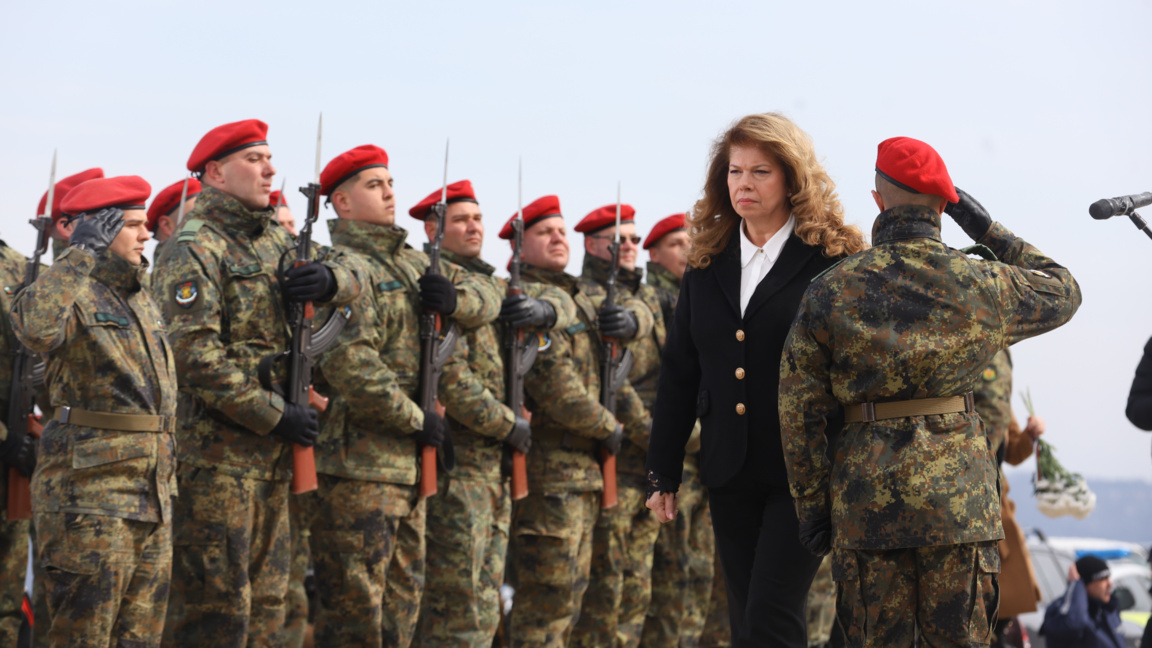 Тържествено честване на 148 години от Освобождението на България се състои на площадката непосредствено под Паметника на свободата, 3 март 2026 г.