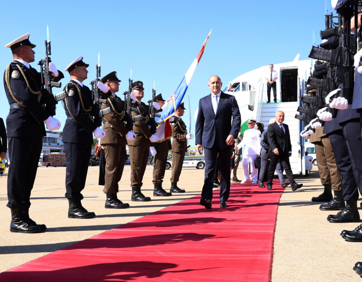 Bulgarian President Rumen Radev is on an official visit to Croatia