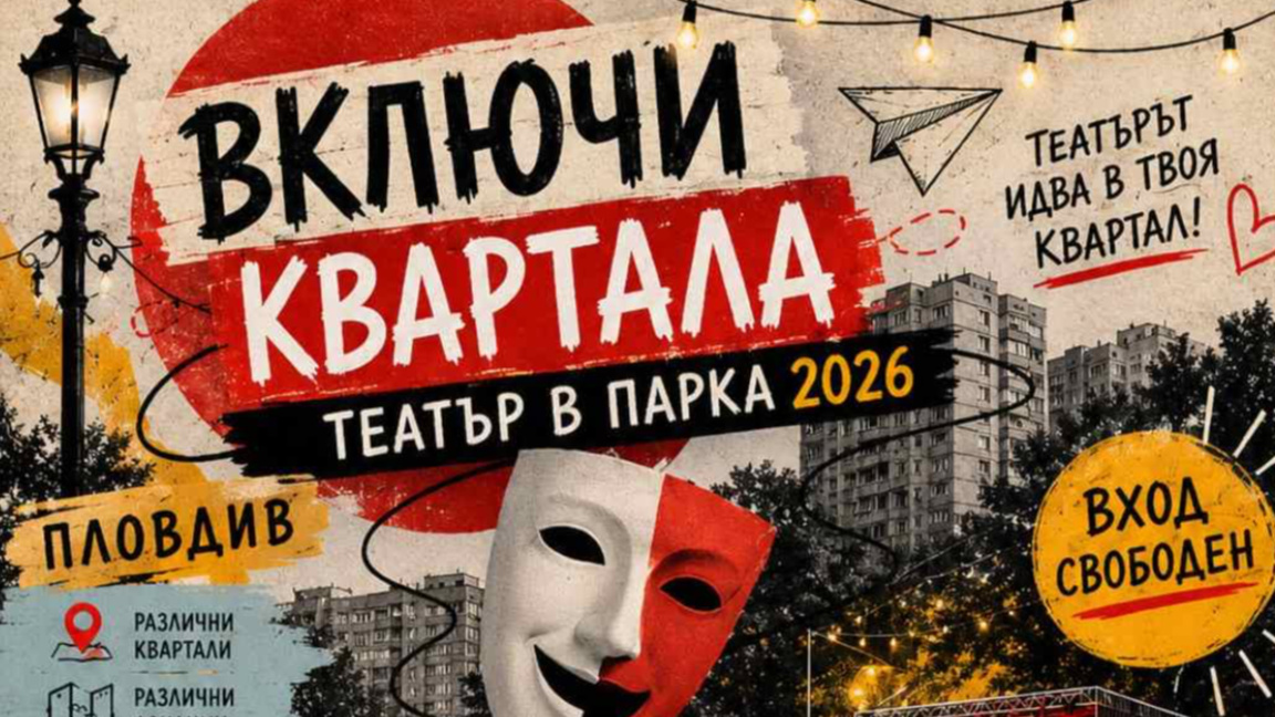 „Включи квартала – театър в парка“ -фестивал