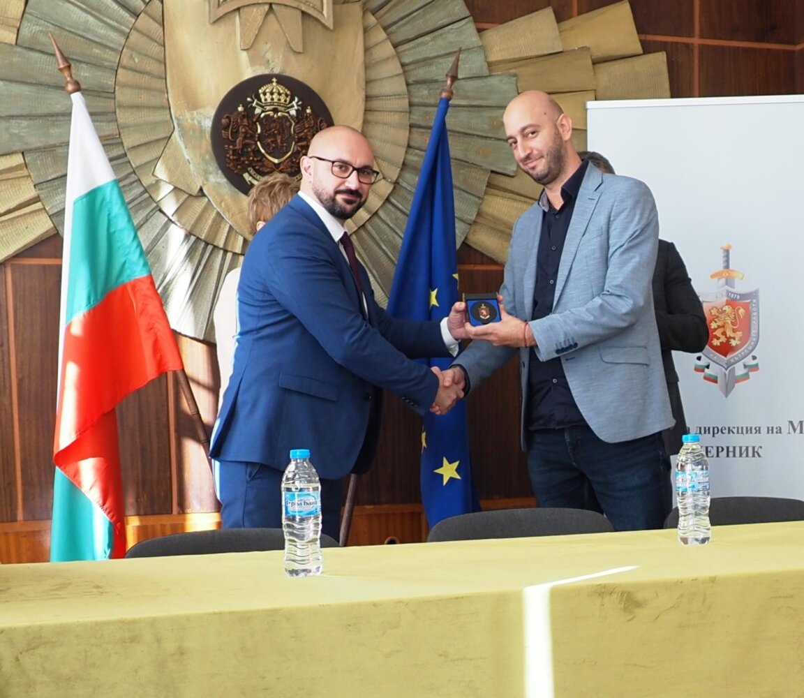 Високи отличия за пернишки полицейски ръководители