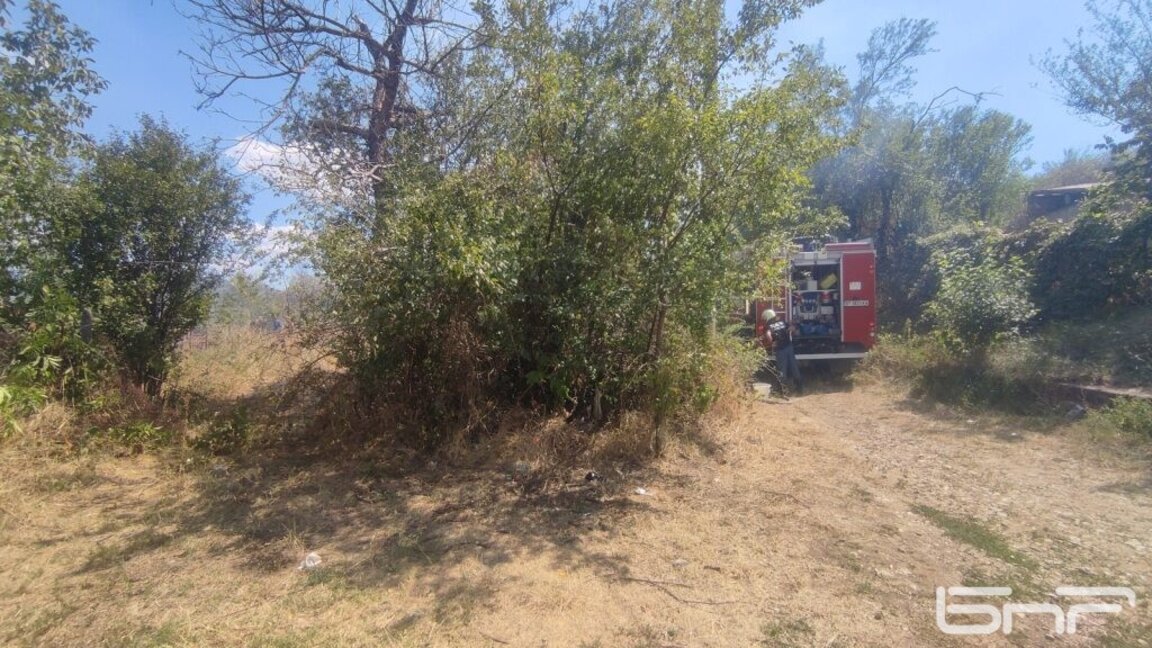 Локализиран е пожарът край Бобошево
