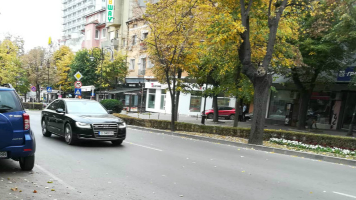 Част от маркираната синя зона по бул.Сливница