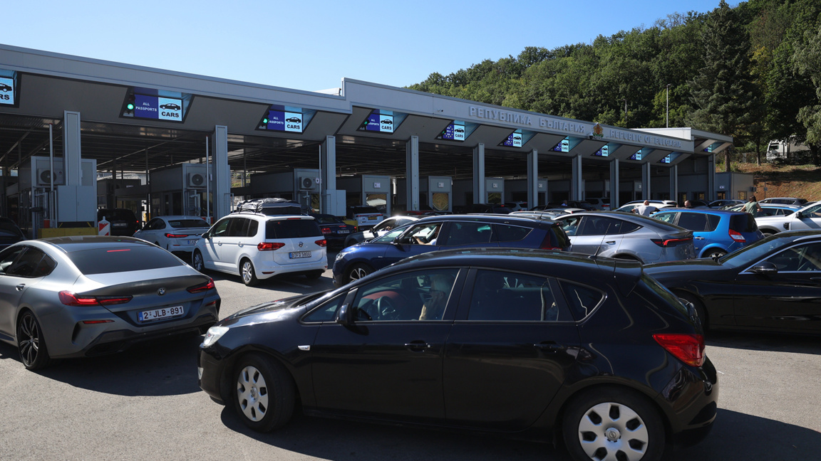 Intensiver Verkehr Richtung Türkei 
