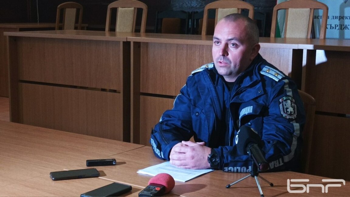 гл. инс. Николай Дачев, началник на сектор „Пътна полиция“