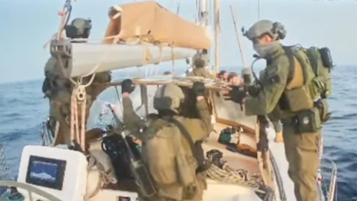 Bulgarian national from the Gaza-bound aid flotilla was detained by Israel