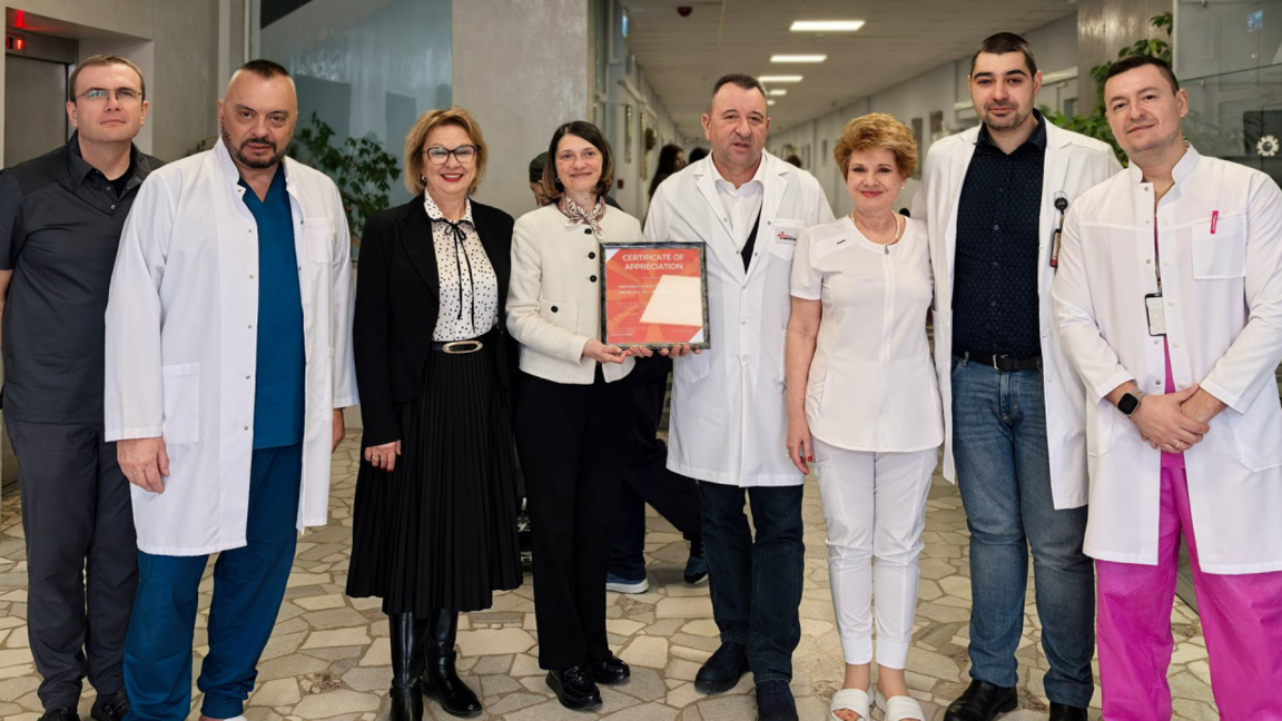 Skopje zeichnet „Pirogow“ für die Behandlung der Brandopfer von Kočani aus