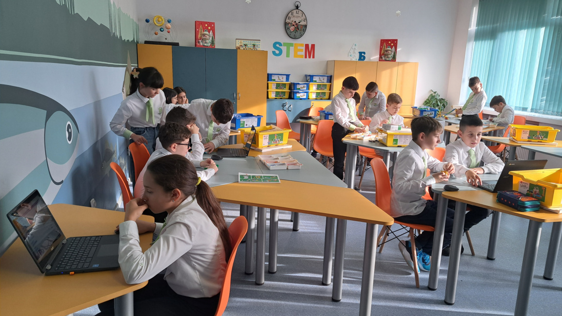 STEM център в ОУ "Иван Вазов"- Видин