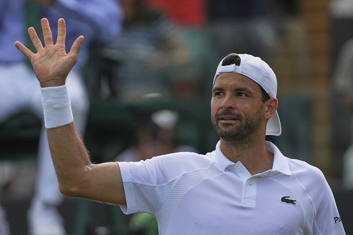 Wimbledon : Grigor Dimitrov qualifié pour le 3e tour...