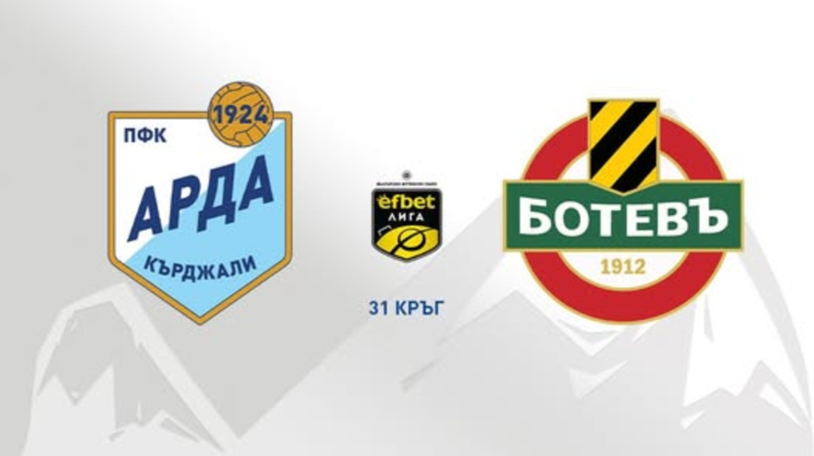 Арда приема Ботев в мач от първенството