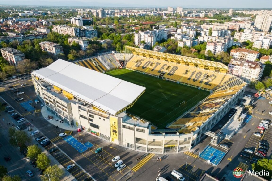 Отново затварят улици около стадион "Ботев" заради мача с "Арда"