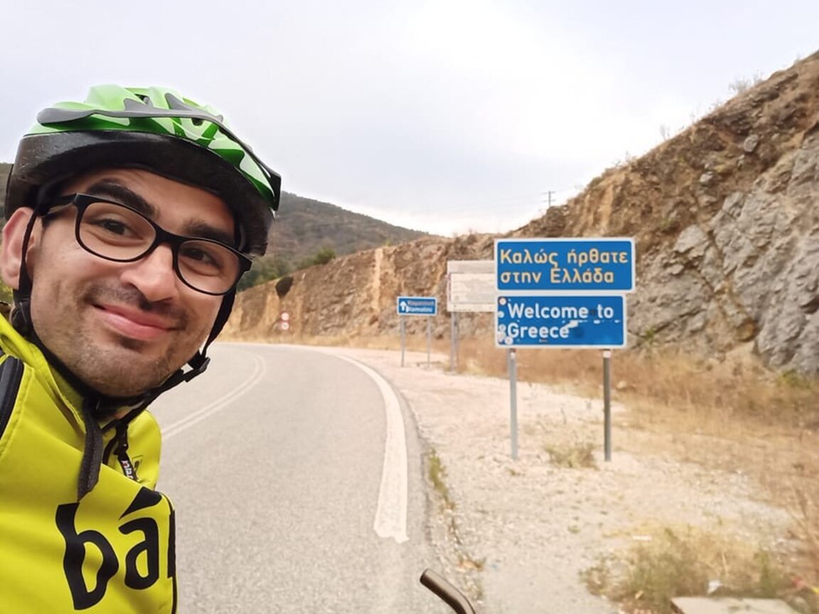La Méditerranée sur deux roues : nouveau tour d’Europe à vélo de Ventsislav Iliev