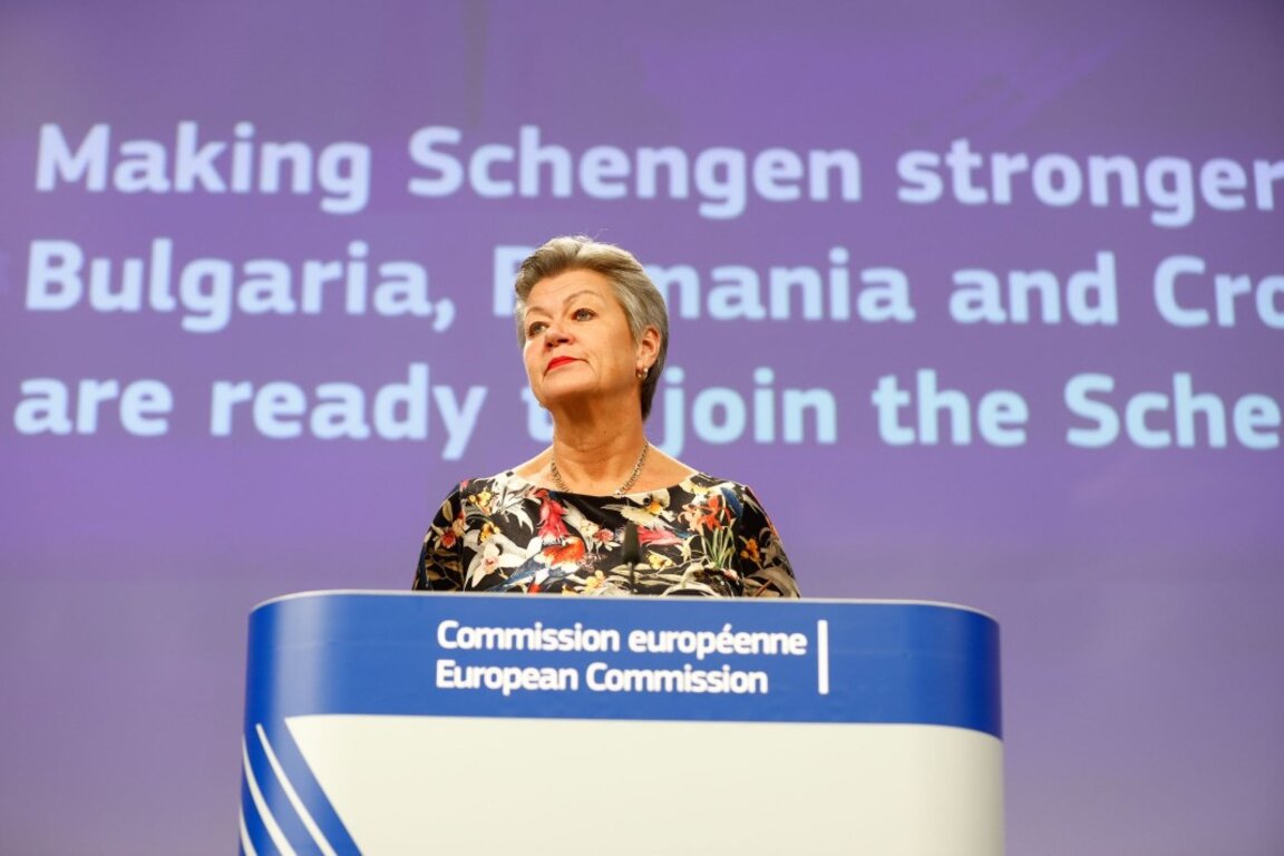 Еврокомисарят по вътрешните работи Илва Йохансон