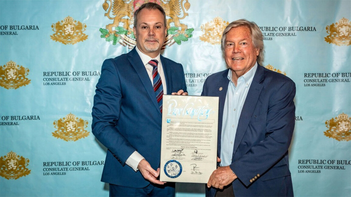 Photo: Facebook/Consulate General of Bulgaria in Los Angeles