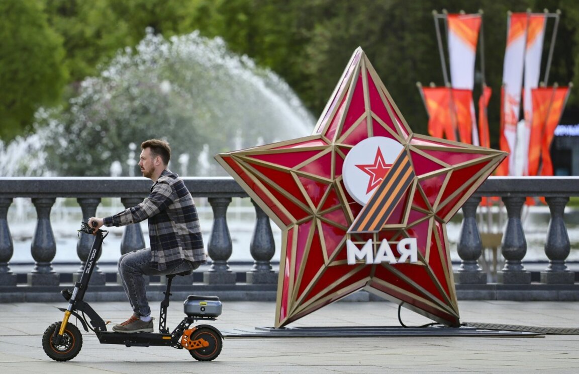 Руската столица се подготвя да отбележи 9 май - Москва, 5 май 2025 г.
