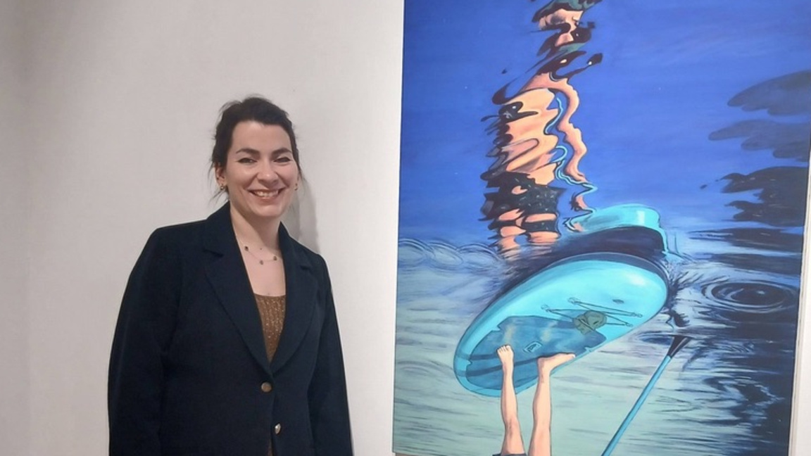 La pintora Guergana Nikolova y su filosofía “Nunca perfecto”  