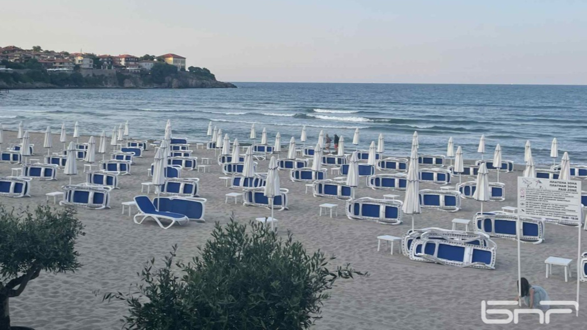 Plaja centrală din Sozopol