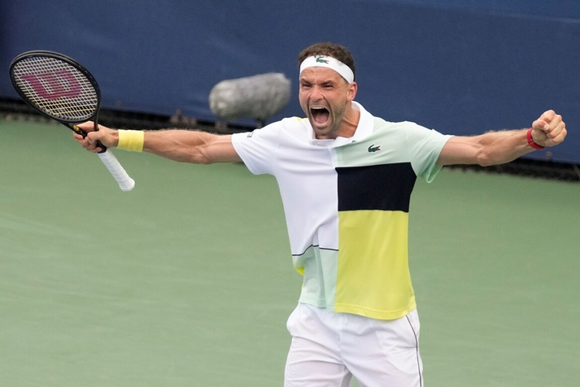 Grigor Dimitrov va juca în sferturile de finală ale turneului de tenis de la Beijing