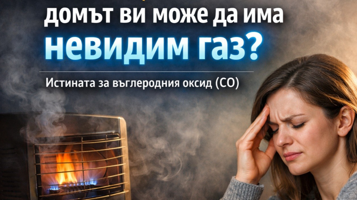 Без мирис, без цвят, но опасен: как CO се промъква у дома