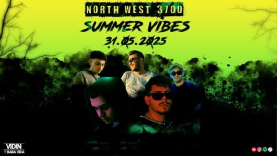 Групата "North West 3700" с нова песен и участие на фестивала "Summer vibes"