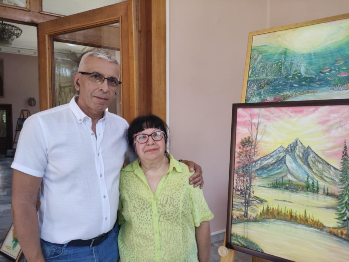 За усещането в синьо