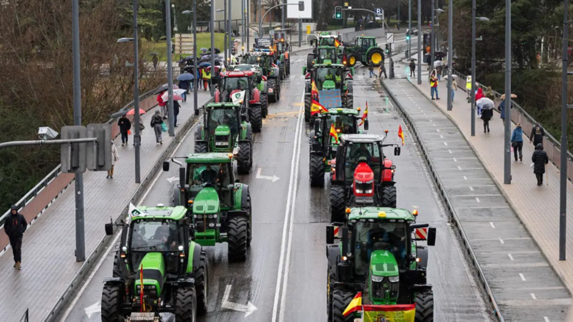 Н25 000 фермери протестираха в Испания срещу споразумението с Меркосур