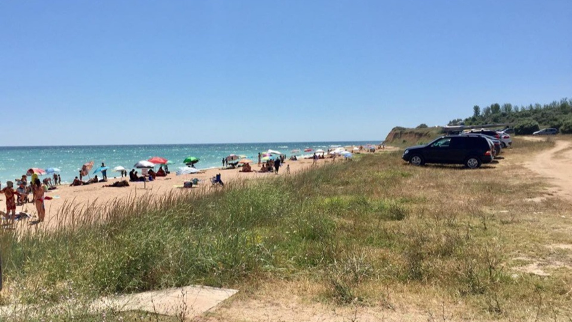 Плажът край Крапец