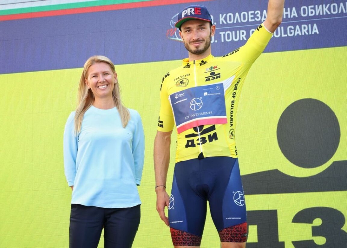 Czech rider Michal Schuran wins the Cycling Tour of Bulgaria