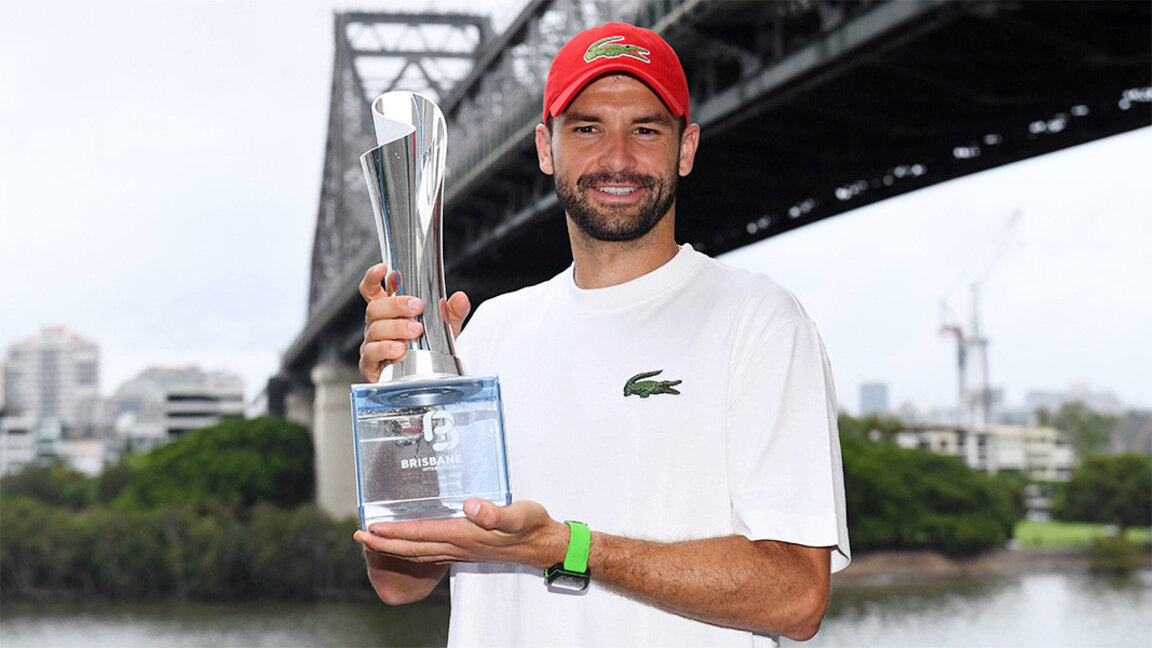 Tennis : Grigor Dimitrov s'est hissé à la 13e place du classement ATP