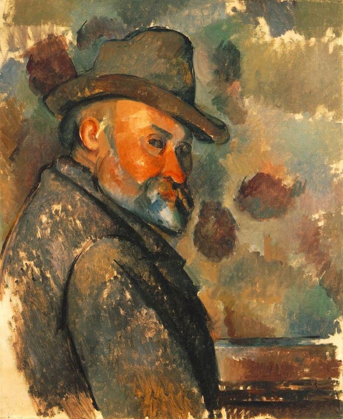 Художникът Пол Сезан е роден в Екс ан Прованс. Автопортрет. 1875 г.