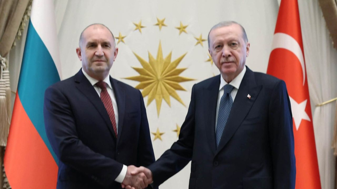 Rumen Radev, Ankara’da Türkiye Cumhurbaşkanı Recep Tayyip Erdoğan ile görüştü