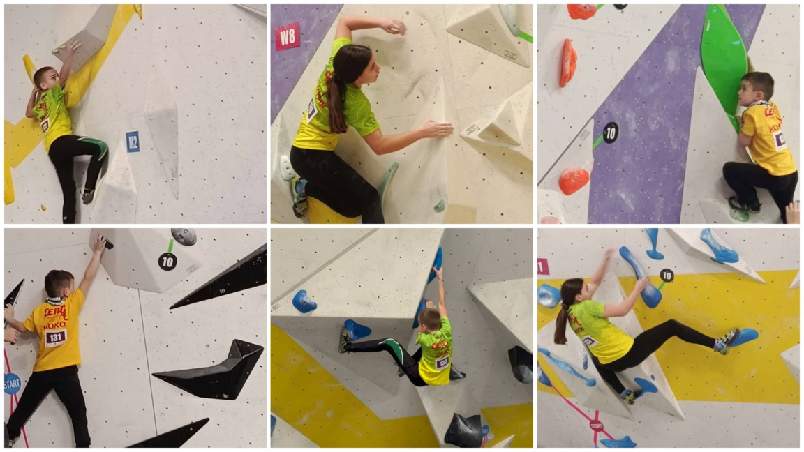 Казанлъшки катерачи се изявиха в София...