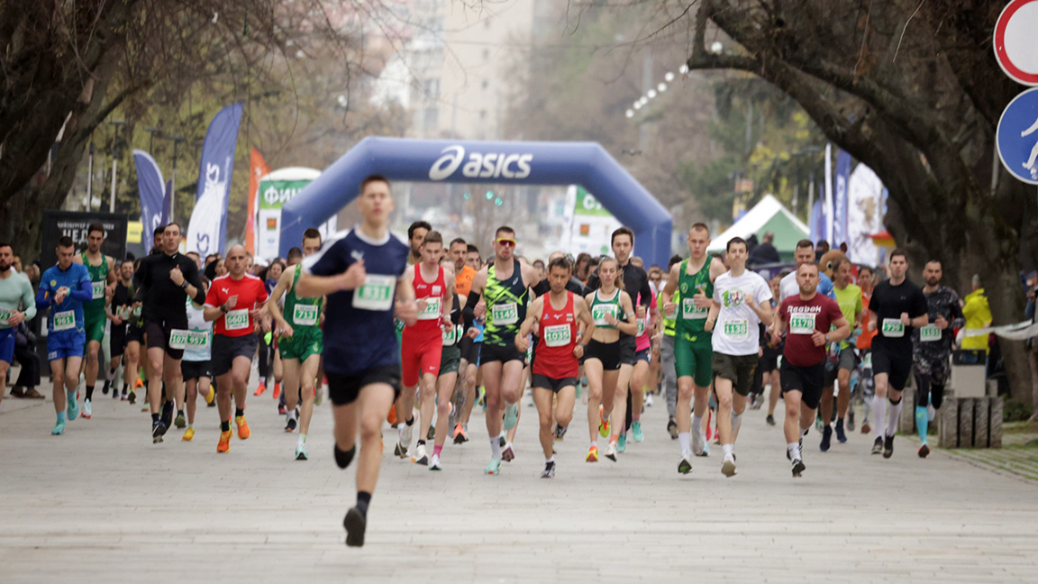 Nombre record de coureurs au Marathon de Stara Zagora
