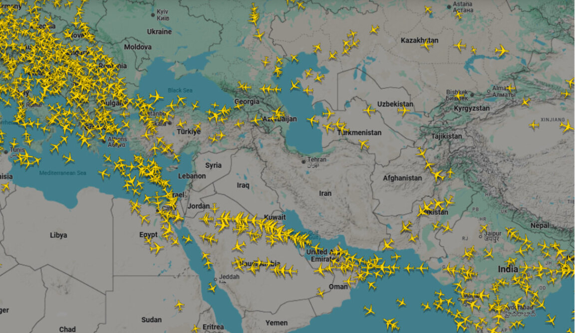След ударите на Израел по Иран: Затвориха въздушното пространство над двете страни