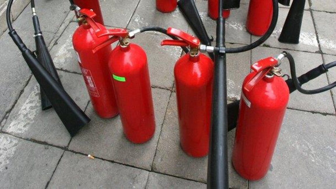 Изправността на пожарогасителя може да спаси живот