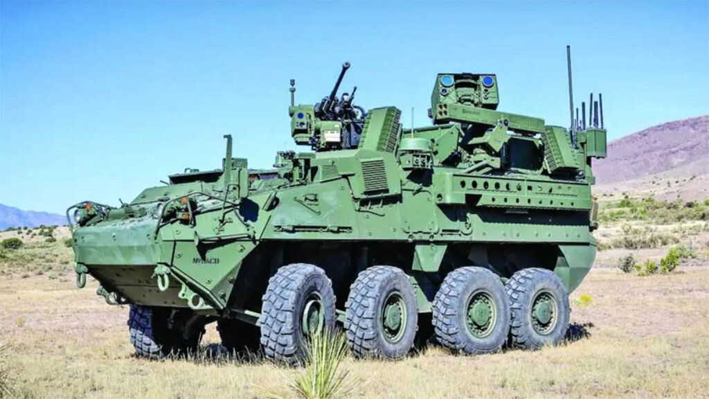 Les véhicules blindés "Stryker" commandés par la Bulgarie sont en phase de production...