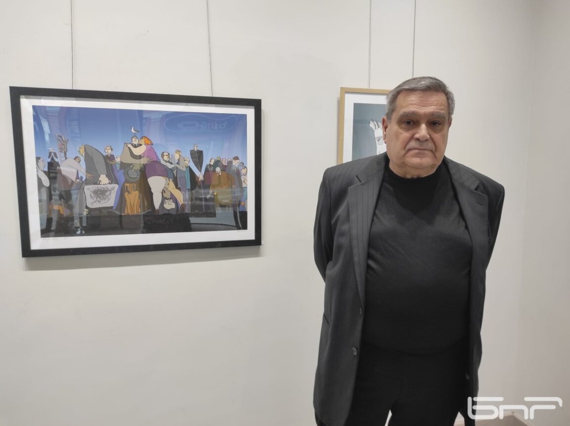 Петър Пецин с изложба "Театърът на живота"