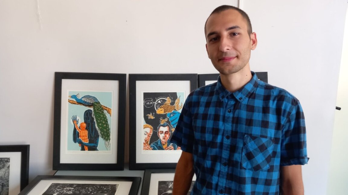 Валентин Иванов с изложба в Културния център на Радио Пловдив